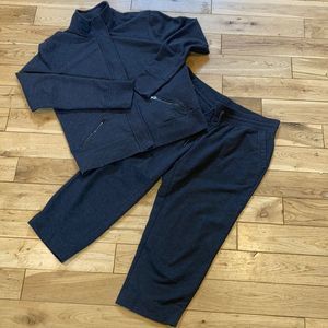 EUC Banana Republic 2pc jacket and pants outfit M